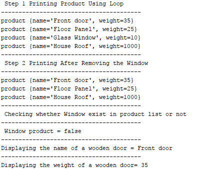 Sample Output